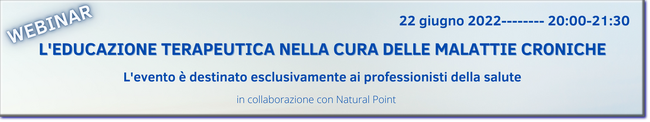 Webinar in collaborazione con Natural point