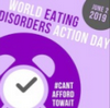 world eating disorders action day 2019 IV giornata mondiale sui disturbi alimentari