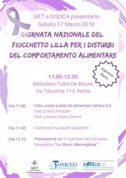 fiocchetto lilla disturbi alimentari